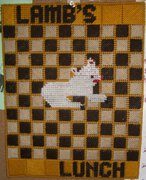 Lamb's Lunch Cross Stitch by Ed
